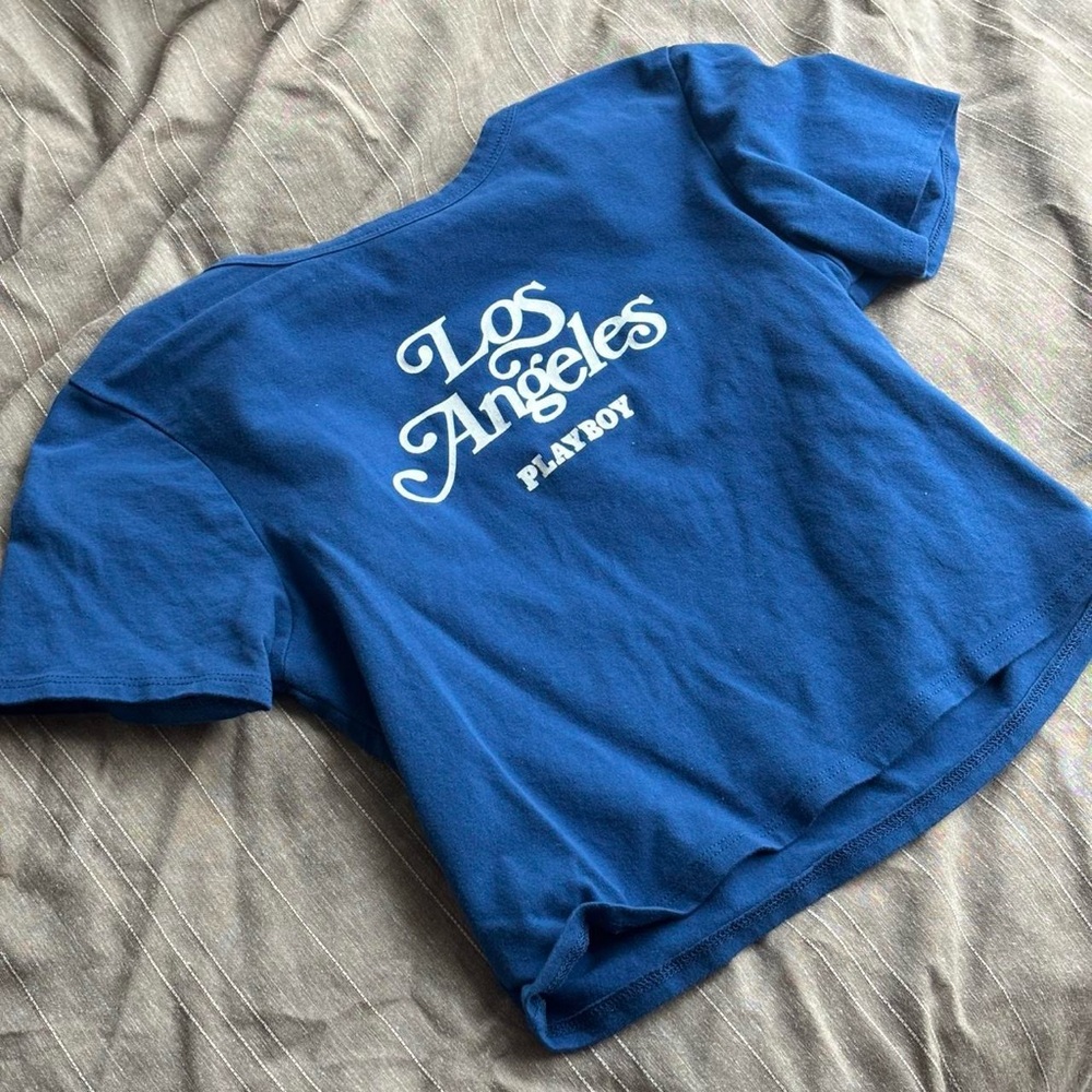Playboy Vibrant Blue Tee